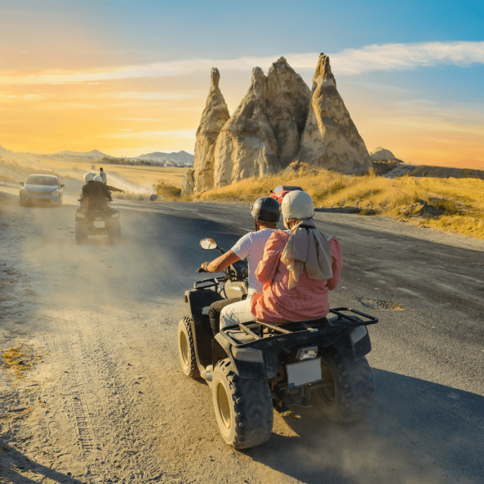 Having ATV tours in Cappadocia